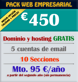 Pack Web empresarial